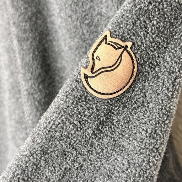 Fjallraven STINA Fleece women's Small Gray Full Zip jacket - Picture 10 of 14